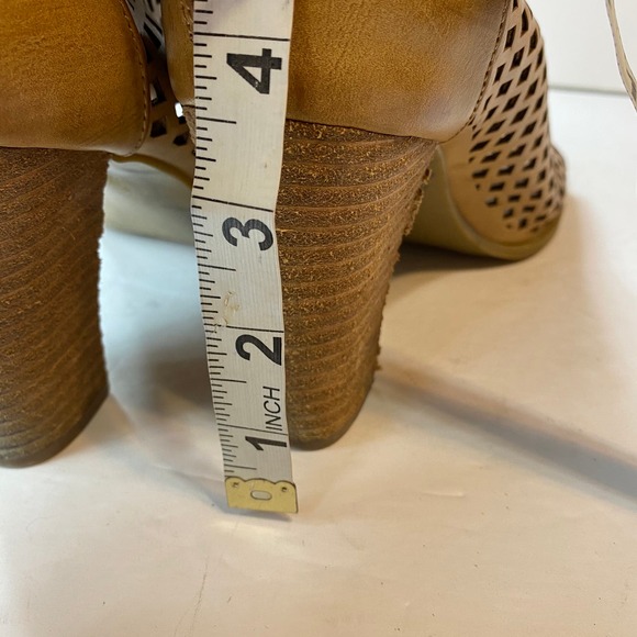 Report Ronda Tan Sandal Booties  Sz 9.5 - Picture 14 of 16